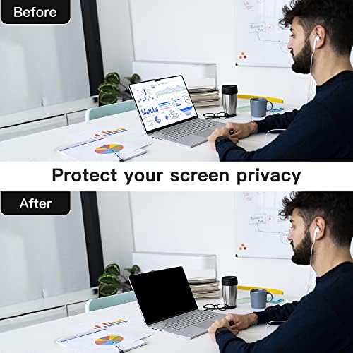 Gizlilik ekran filtreleri ile Uyumlu MacBook Pro 16 inç 2021, Anti-Parlama mavi ışık/Anti Scratch Mat Dizüstü gizlilik ekran