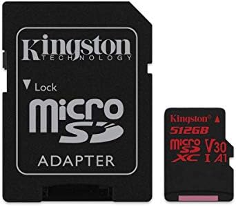 Profesyonel microSDXC 512GB, SanFlash ve Kingston tarafından Özel olarak Doğrulanmış Fire HD 8 (2020) Kartı için çalışır. (80
