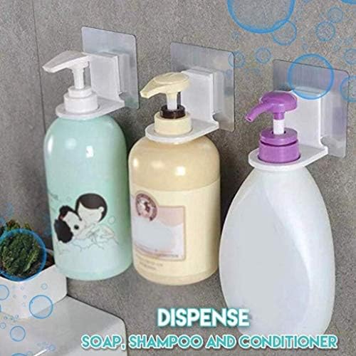 seeyoung banyo jeli askı aparatı, vantuz Raf duş jeli Şampuan Sabun Sıvı Duvar Montaj Tutucu banyo rafı asma kancaları (1 ADET)