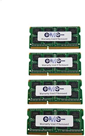 CMS 16GB (4X4GB) DDR3 10600 1333MHZ ECC Olmayan SODIMM Bellek Ram Yükseltmesi Apple® iMac Core İ3 3.06 ile uyumlu 21,5 inç