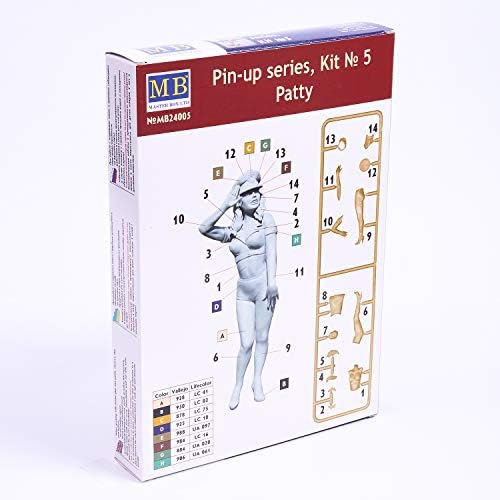 Plastik Model Minyatürleri Kiti-Pin-up Serisi-Pin-Up Kızlar-Ölçekli Plastik Modeller - Dioramalar için Rakamlar-Yetişkinler