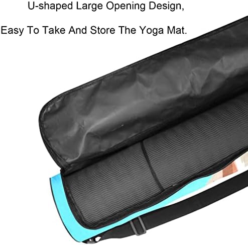 Yoga Mat Çantası Egzersiz Yoga Mat Taşıma Çantası Alpaka Çölde, 6. 7x33. 9in / 17x86 cm Yoga Çantası Çoğu Yoga Mat Boyutuna