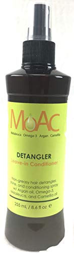 MOAC Melaleuca Omega-3 Argan Kamelya Detangler Bırakma Kremi Bir şişe 8.62 oz