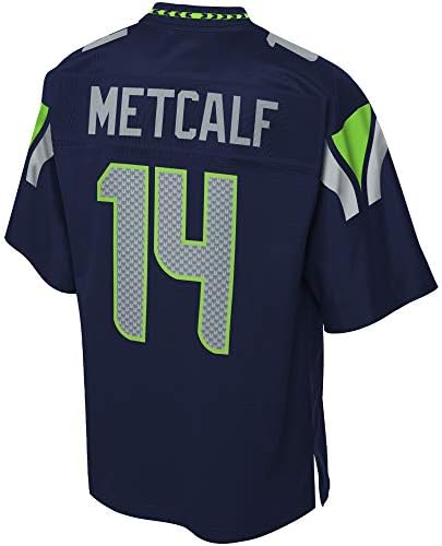 NFL PRO LİNE erkek DK Metcalf Koleji Donanma Seattle Seahawks Takım Forması