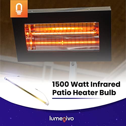 1500 Watt kızılötesi veranda ısıtıcı ampul değiştirme Firesense elektrikli veranda ısıtıcı Lumenivo uyumlu kızılötesi ampul