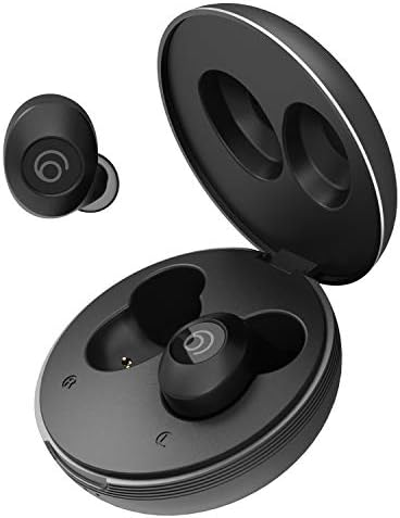 GoNovate Kablosuz Kulaklıklar, Metalik Şarj Kılıflı Demi Bluetooth 5.0 Kulaklıklar Apt-X İnanılmaz Ses Kalitesi CVC8. 0 Gürültü