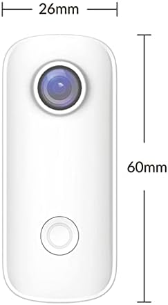 figatia Su Geçirmez Eylem Kamera Başparmak Kamera Spor DV Webcam Kamera Kaydedici Video Kaydedici 2K WiFi USB Şarj Fotoğraf