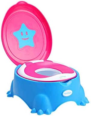 ZZABC YEBPXLMT Bebek Tuvaletler Kız Sevimli Tuvalet Eğitimi Erkek Bebek Mavi Dışkı Işemek WC Yıldız çocuk Tuvalet Bebek Çocuk