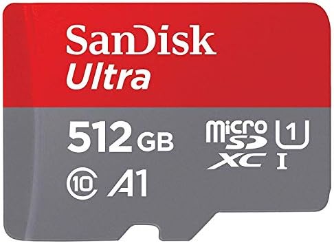 Ultra 1 TB microSDXC, SanFlash ve SanDisk tarafından Doğrulanan Lava Iris 454 Plus için Çalışır (A1/C10/U1/8k / 120MBs)