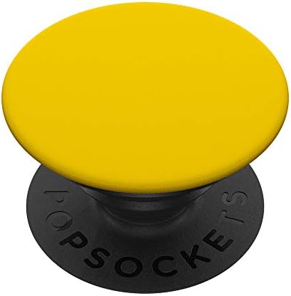 Mat Sarı Renk PopSockets PopGrip: Telefonlar ve Tabletler için Değiştirilebilir Kavrama