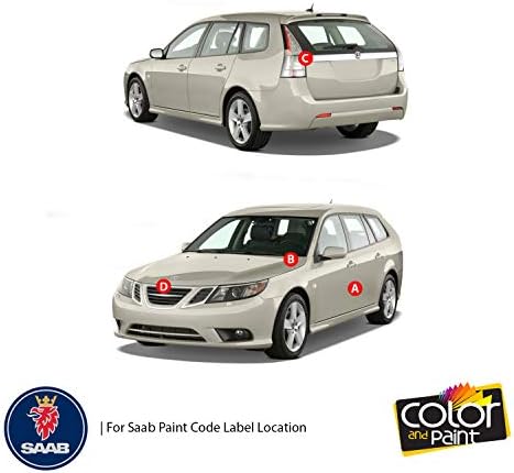 Saab Otomotiv Rötuş Boyası için Renk ve Boya - Ametist Menekşe MİKA MET-258-Boya Çizik Onarımı, Tam Eşleşme-Temel