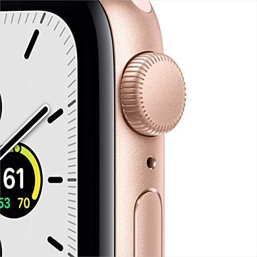 Apple Watch SE (GPS, 40mm) - Pembe Kum Spor Bandlı Altın Alüminyum Kasa (Yenilendi)