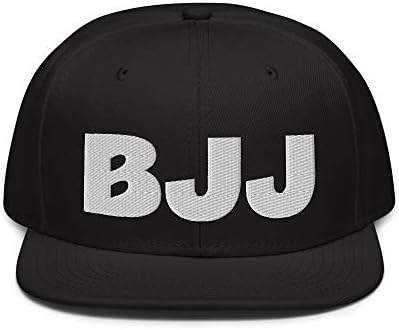 BJJ Brezilya Jiu Jitsu (İşlemeli Snapback Şapka) Komik Hediye Beyzbol Şapkası Dövüş Sanatları MMA Erkekler ve Kadınlar için