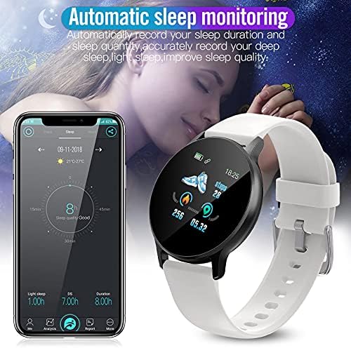 Niaviben akıllı saat Uyku Spor Algılama Çok Spor Modu Spor Pedometre Smartwatch Android Telefonlar için