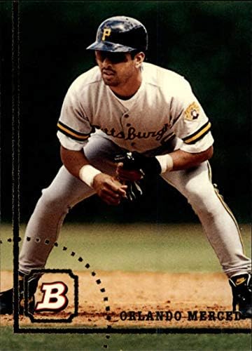 1994 Bowman 546 Orlando Merced Pittsburgh Pirates MLB Beyzbol Kartı NM-MT