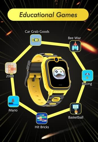HANDA G7 Çocuklar akıllı saat ile Erkek Kız için 11 Öğrenme Oyunları Video Oynatıcı Kaydedici Çift Kamera MP3 Pedometre Alarm