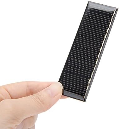 uxcell 5 Pcs 7 V 50mA Poli Mini güneş hücre paneli modülü DIY için ışık oyuncaklar şarj 93.1 mm x 30mm