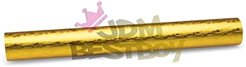 Krom Desen Mozaik Altın araba vinil filmi Dokulu Sticker Çıkartması Hava Yayın Kendinden Yapışkanlı Film-4 x 8 (10 cm x 20