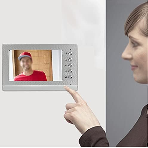 ZZKDBS 7 İnç Video Kapı Zili Kapı Telefonu İnterkom Ev Güvenlik İçin