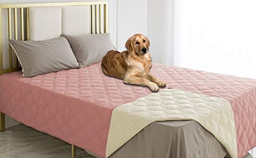 Amerıtex Su Geçirmez Köpek yatak Örtüsü Pet Battaniye ile Anti-Kayma Geri için Mobilya Yatak Kanepe Kanepe