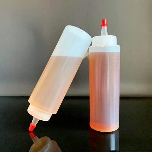 PULABO240ML Plastik Sivri Şişe Ölçekli Ve Sızdırmaz Kapaklı sıkma şişesi Salata Sosu DIY Guaj Şişesi Kullanışlı Ve Pratik