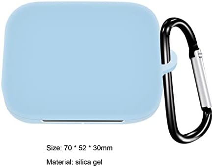 schıcj133mm Kulaklık Kapağı Bluetooth Uyumlu Kulaklık Tam Kapak Çevre Dostu Yeniden Kullanılabilir Açık Mavi
