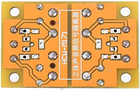 YJDSZD Elektronik Bileşenler Stereo ses İzolatör Ortak Anti-Parazit Sinyal Gürültü Filtresi Bilgisayar Ses Akım Ses Canceller