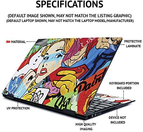 Microsoft Surface Laptop için MightySkins Cilt 3 15 - Cyborg Doğa / Koruyucu, Dayanıklı ve Benzersiz Vinil Çıkartma sarma Kapağı