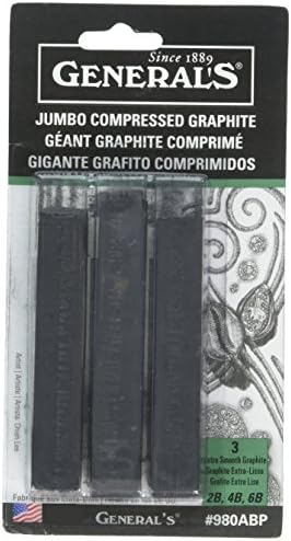 General'in 980ABP Jumbo Grafit Çubukları (3 Paket)