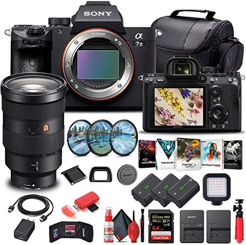 Sony Alpha a7 III Aynasız Dijital Fotoğraf Makinesi (Yalnızca Gövde) (ILCE7M3 / B) + Sony FE 24-70mm Lens + 64GB Hafıza Kartı