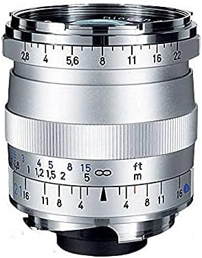 ZEISS Ikon Bıogon T ZM 2.8 / 21 Süper Geniş Açı Kamera Lens için Leica M-Montaj Telemetre Kameralar, 1365-650-L