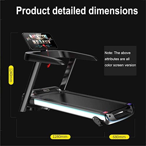 APP Kontrolü ile Motorlu Koşu Bandı (Tablet, Smartphone) LCD Ekran Elektrikli Fitness Cihazı Egzersiz Bisikleti, Çok Fonksiyonlu