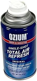 Ozium Tek Atış Toplam Hava Yenileme 2oz Araba Sisleyici Koku Giderici, Orijinal (2'li Paket)