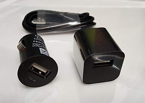 Samsung SM-T307U için ince Seyahat Araç ve Duvar Şarj Kiti Çalışır USB Tip-C Kablo içerir! (1.2A5. 5W)