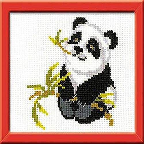 RİOLİS Panda Sayılan Çapraz Dikiş Kiti, 7 x 6