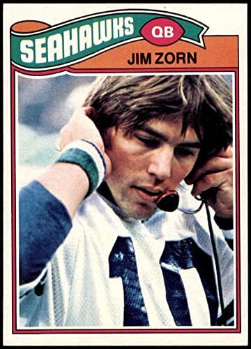1977 Topps 65 Jim Zorn Seattle Seahawks (Futbol Kartı) NM Seahawks Cal-Poly