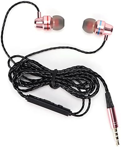 Dıydeg Kablolu Kulaklıklar, Ağır Bas Metal Ergonomik Çok Fonksiyonlu Kablolu Kulak mikrofonlu kulaklıklar için MP3 için Akıllı