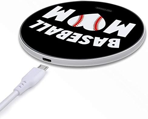 Özelleştirilmiş Beyzbol Anne Kablosuz şarj Qi Sertifikalı 10 W Max iPhone SE (2020) 11/11 Pro / 11 Pro Max Xs Max XR XS X 8