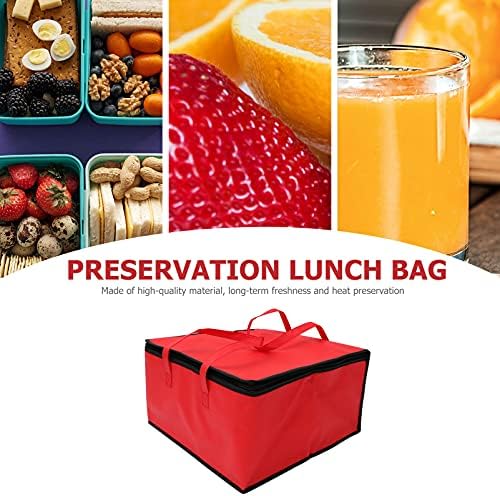 FRCOLOR Yalıtımlı gıda dağıtım çantası Catering gıda ısıtıcıları gıda dağıtım Çantası Sıcak Çanta için Teslimat Çanta için