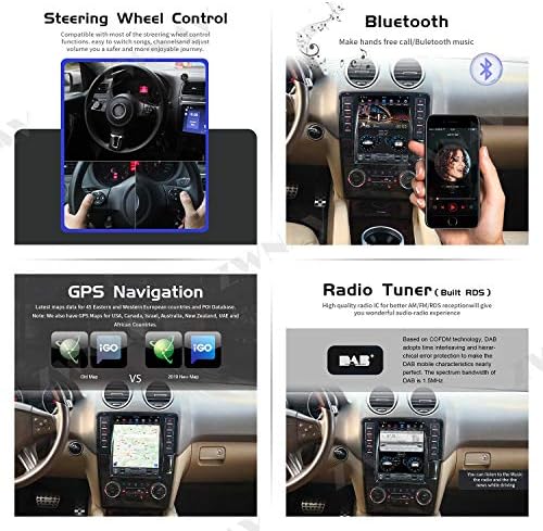 Mercedes-Benz GL ML W164 X164 2005-2012 ıçin ZWNAV, Android 9.0 Tesla Araba Stereo, Araba GPS Navigasyon Kafa Ünitesi, HD Dokunmatik