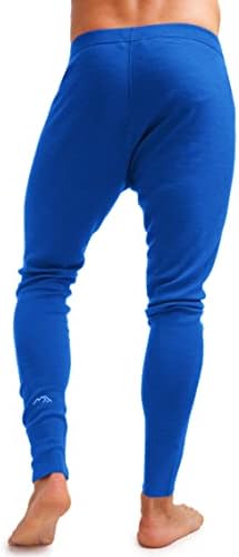 Merinos.teknoloji Merinos Yünü Baz Katman Erkek Alt Pantolon 100 % Merinos Yünü Midweight termal iç çamaşır Paçalı Don + Yün