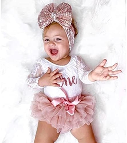 Yenidoğan Bebek Kız 1st Doğum Günü Kıyafeti Bir Fırfır Kolsuz Dantel Romper Tutu Elbise Backless Tulum Bodysuit Giysileri