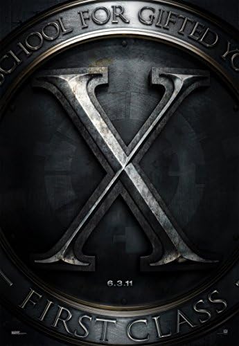 X-Men: Birinci Sınıf 2011 D / S İleri Haddelenmiş Film Afişi 27x40