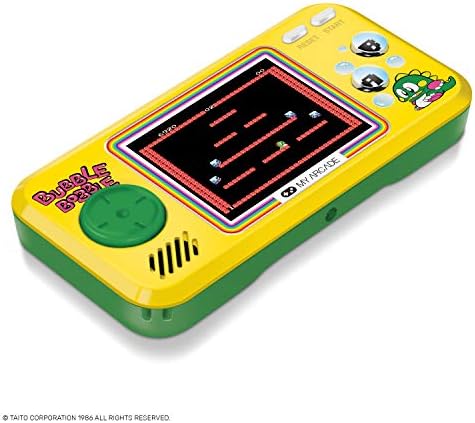 My Arcade Pocket Player Elde Kullanılır Oyun Konsolu: 3 Dahili Oyun, Bubble Bobble 1 & 2, Gökkuşağı Adaları, Koleksiyon, Tam