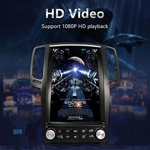 11.8 Dikey Ekran Multimedya Radyo Araba DVD Oynatıcı Android 10 Radyo Ses Video Pioneer Mustang 2014-2018 için CarPlay ile