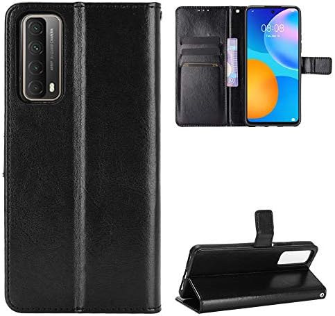 Huawei Y7A için kılıf, Deri Standı Cüzdan Flip Case Kapak için Huawei Y7A, Retro Manyetik Telefon Kabuk, cüzdan Telefon kılıfı