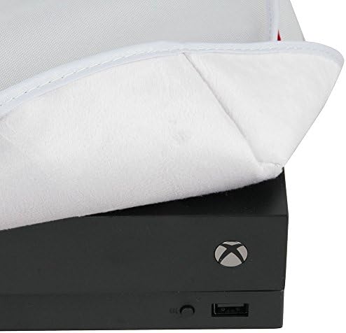 Yumuşak Kadife Astarlı Hermitshell Toz Geçirmez Kapak Xbox One X 1TB Konsoluna Uyar (Gri)