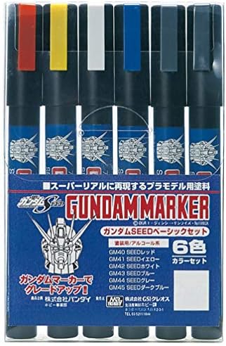 GSI Creos Gundam Marker Tohum Temel Seti (6 Marker)