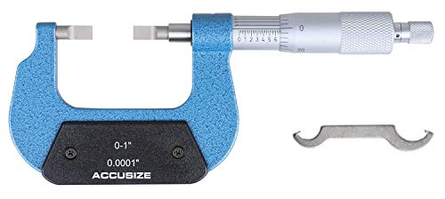 Endüstriyel Aletleri 0-1 x 0.0001 Çözünürlükte Bıçak Mikrometresi, 2012-1001