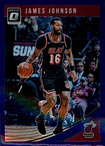 2018-19 Donruss Optik Mor Basketbol 25 James Johnson Miami Heat Resmi NBA Ticaret Kartı Panini Amerika'dan